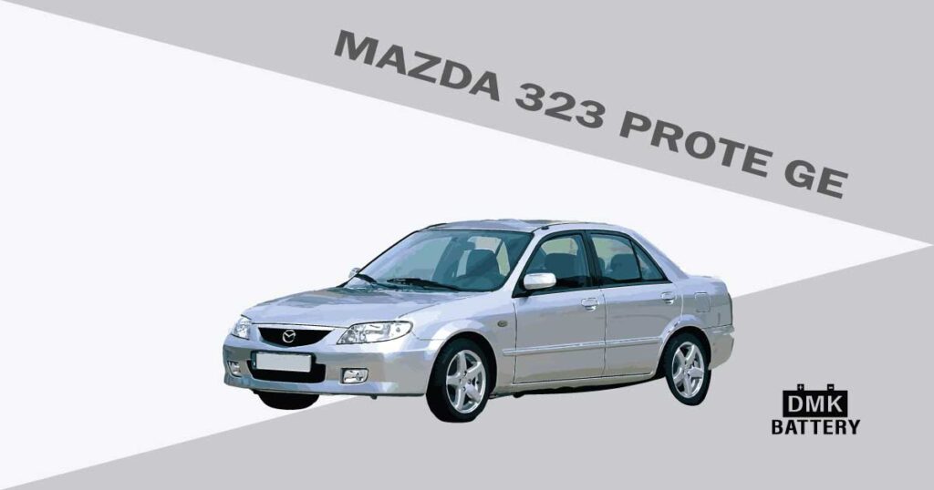 แบตเตอรี่รถยนต์รุ่น Mazda 323 PROTEGE
