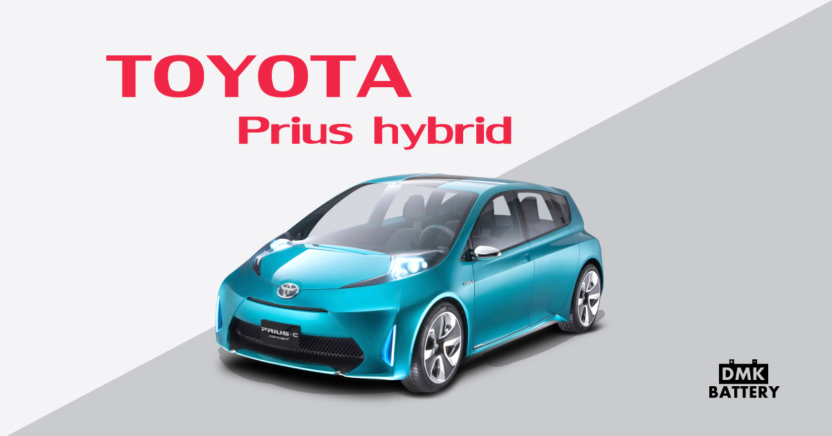 แบตเตอรี่รถยนต์ โตโยต้า พรีอุส (Toyota Prius hybrid)
